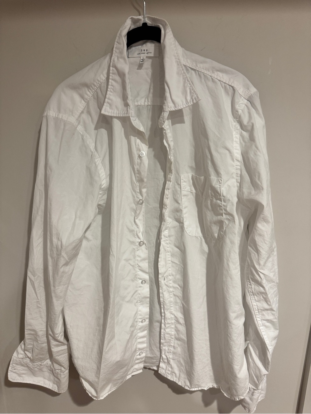 Save Khaki United White Button-Down Shirt